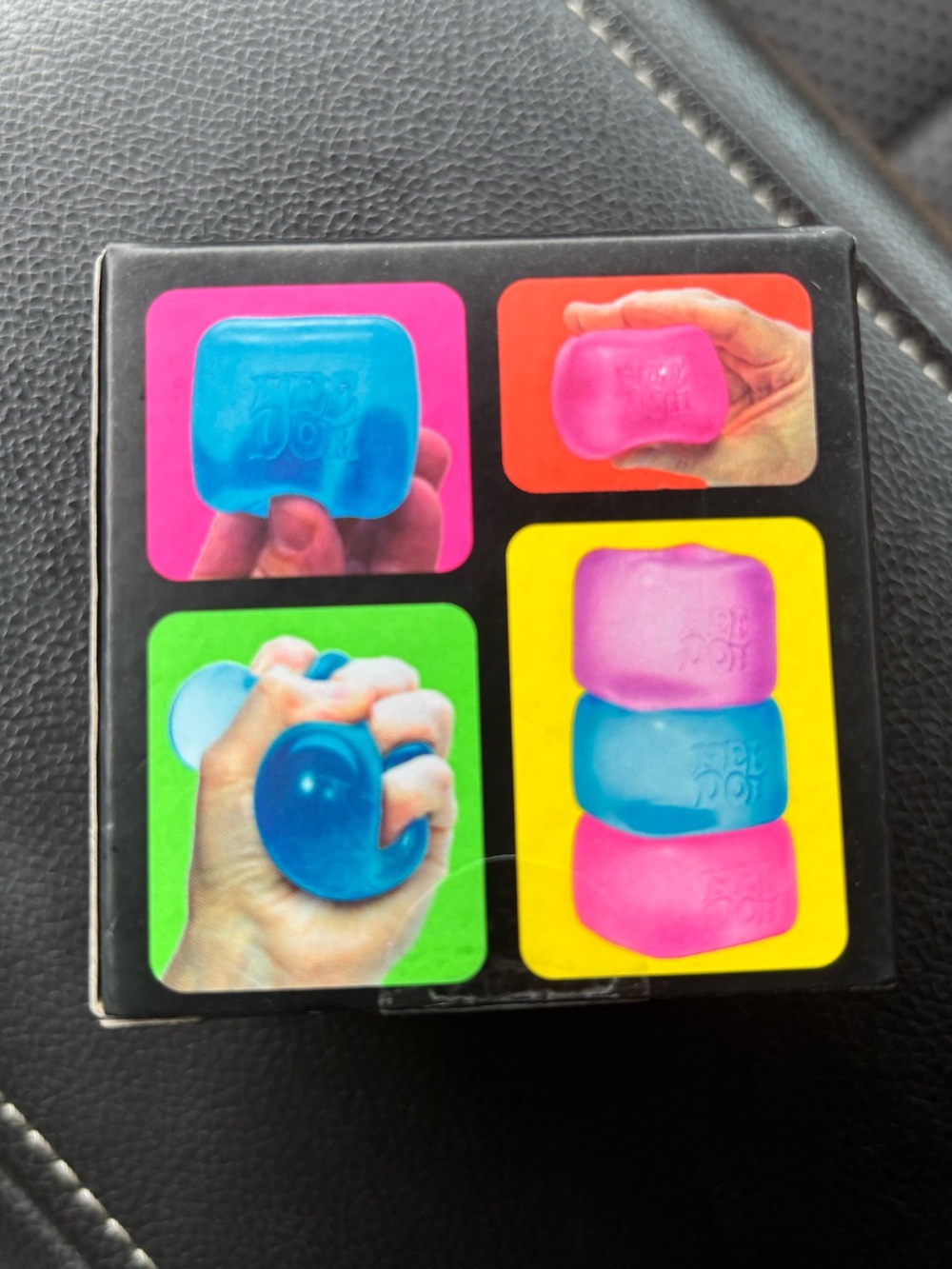 NeeDoh Nice Cube Super Solid Squish - Pink - Picture 2 of 3